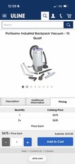 ProTeam GoFit 10 HEPA w/ ProBlade Carpet Floor Tool Kit NEW