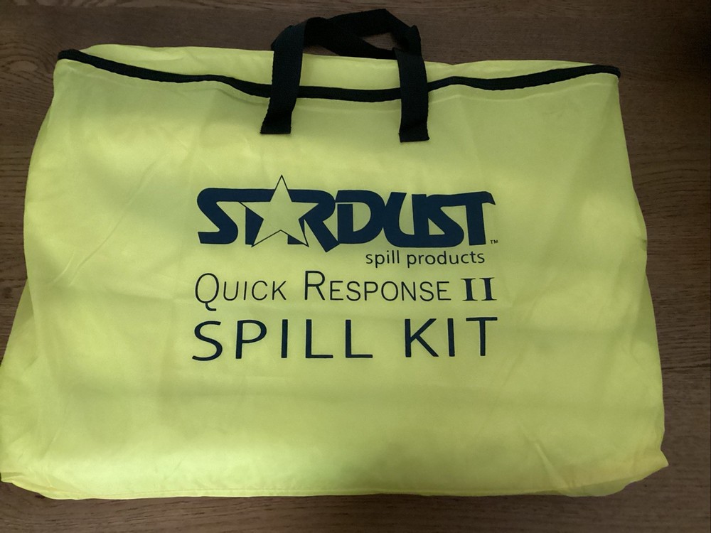 Stardust Spill Products Quick Response II Oil Only Spill Kit OSHA Compliant