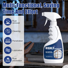 2Pcs Heavy Duty Rust Removal for Metal,Highly Concentrated Steel Rust Remover,Po