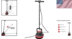 Multi-Surface 10” Heavy Duty Floor Polisher – Quick Clean, Kids & Pets Safe