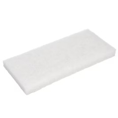 3M Doodlebug Utility Pad, 8440, 4-5/8 in x 10 in, White, 10/Case