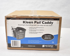 San Jamar Kleen Pail Caddy System 2 In 1 Feature Easy To Use KP500 Green