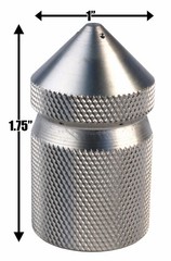 Deluxe Sewer 1/2″ NPT Jetter Nozzle 4 Piece Set 16 GPM 4000 PSI 16.0 Orifice