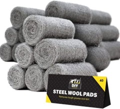 40Pack Steel Wool for Mice Control | Wire Wool Mice Grade for Cleaning & Clos…
