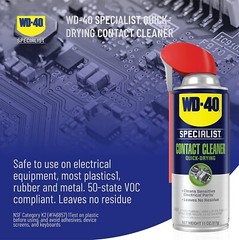 WD-40 Specialist Electrical Contact Cleaner, 11 oz Free shipping