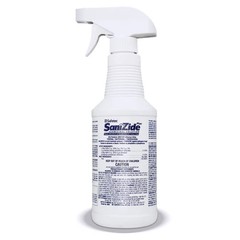 SaniZide Plus Germicidal Spray Surface disinfectant Deodorizer Liquid Alcohol