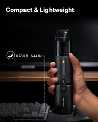 HOTO Handheld Vacuum Cleaner Cordless, Mini with Small, Black