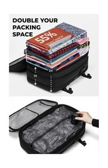 AirVault Vacuum Seal Travel Backpack 60L – Expandable Air Compression Vacuum …