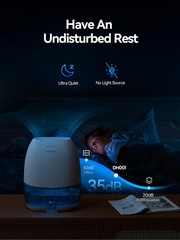 AlohaAir Dehumidifiers for Home, 34 oz Small Dehumidifier for Room, Quiet Deh…