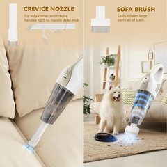 Myuako Handheld Vacuum Cordless 16000Pa 160W Handheld Car Cordless Vacuum