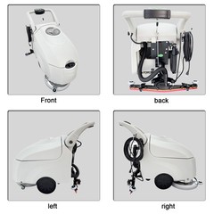 Automatic Floor Scrubber & Dryer (110V, 750W / 1.0HP, 16.3″ Brush Width)