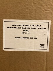 Premium White Oil Only Absorption Pillow With Impermeable Backed. ￼