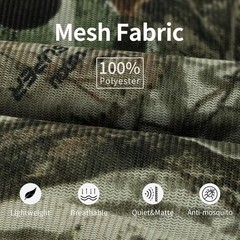 Mosquito Suits, Net Bug Pants & Jacket Hood Sets – Ultra-fine Mesh – With