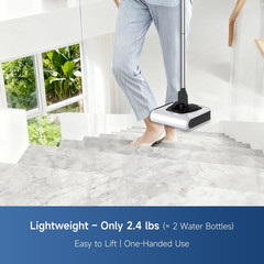 Cordless Electric Floor Sweeper – Lightweight, Quiet, and Powerful for All Floor
