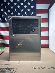 Bobrick B-254 ClassicSeries Recessed Sanitary Napkin Disposal – Stainless Steel.