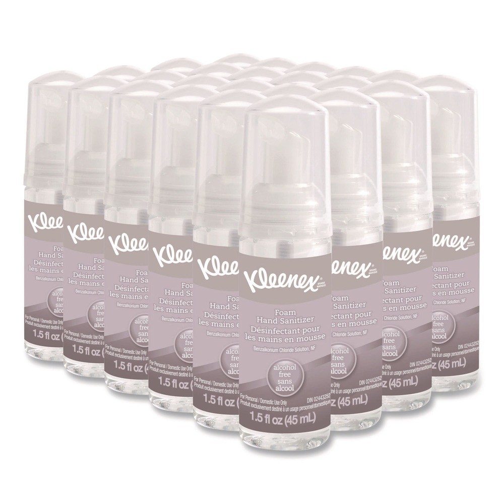 Kleenex 34136 1.5 oz Pump Bottle Foam Hand Sanitizer – Unscented (24/CT) New