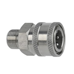 3/8 Quick Connect Coupler Stainless Steel 304 MNPT Thread Pressure Washer