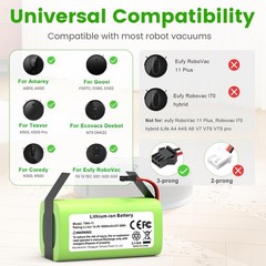 Labtec 14.4V 4000Mah Replacement For Eufy Battery Robovac 11 11S 11S Max 30 15C