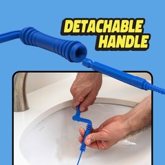 CLOG DOG Hair Clog Removal Kit Plastic Drain snake