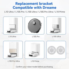 Mop Pad Plate Accessories for Dreame L10S Ultra / L10s L10 – 2 Pack