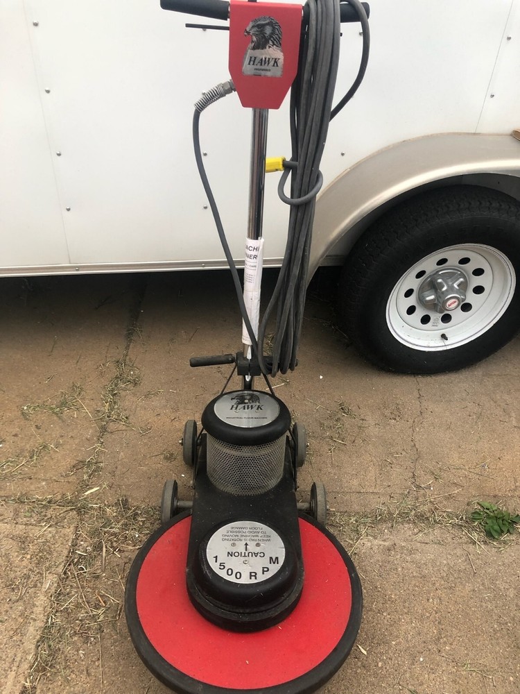 HAWK Floor Burnisher 1500 RPM F15001701 EXCELLENT CONDITION 