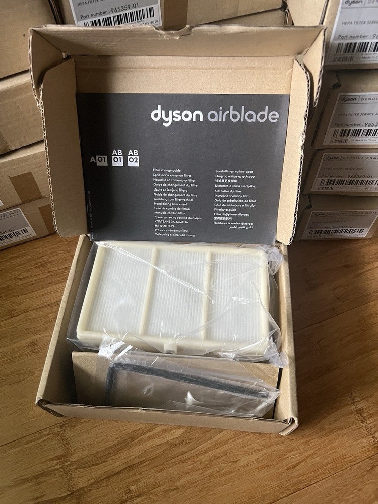 DYSON AIRBLADE 965359-01 HEPA HAND DRYER FILTER ASSEMBLY AB14 AB04 AB02 W/ TOOL