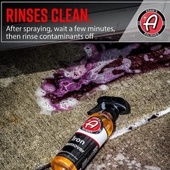 Adam’s Iron Remover 16oz Iron Out Fallout Rust Remover Spray For Car Deta NEW