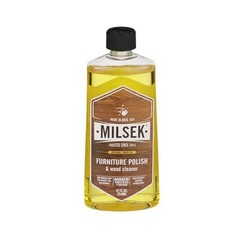 Milsek Furniture Polish and Cleaner with Lemon Oil, 12-Ounce, LM-12