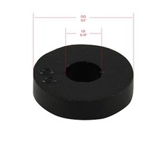 Danco 88569 Rubber Flat Washer, 1/2-Inch, 10-Pack, Carded , Black 0.5″,