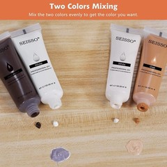 SEISSO Wood Repair Kit Touch up Paint Restore Any Wooden 12, 12Colors