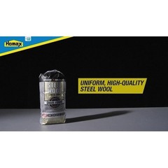 Steel Wool 0000 12 pad Fine Grade Rhodes, American Final Finish Super Fine