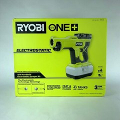 Ryobi 18v Handheld Electrostatic Sprayer Kit PSP02K