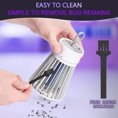 Sonicpulse Bug Zapper Rechargeable Mosquito Zapper Safety Grid Portable