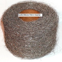 Stainless Steel 316L Wool Roll 1 lb Reel – Coarse