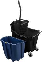 Carlisle FoodService Products Omnifit Mop Bucket with Side Press Wringer and …