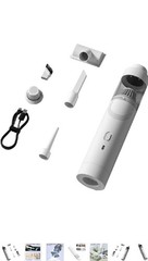 Cordless Handheld Mini Vacuum Cleaner, Bagless, Crevice Tool & Dusting Brush