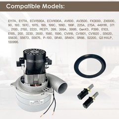 116765-13 116765-00 Central Vacuum Motor, 3-Stage High-Suction Low-Noise 5.7″…