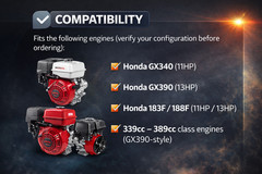 YAMAKATO Electric Start Kit for Honda Gx340 GX390 11HP 13HP Small Engines, Ke…