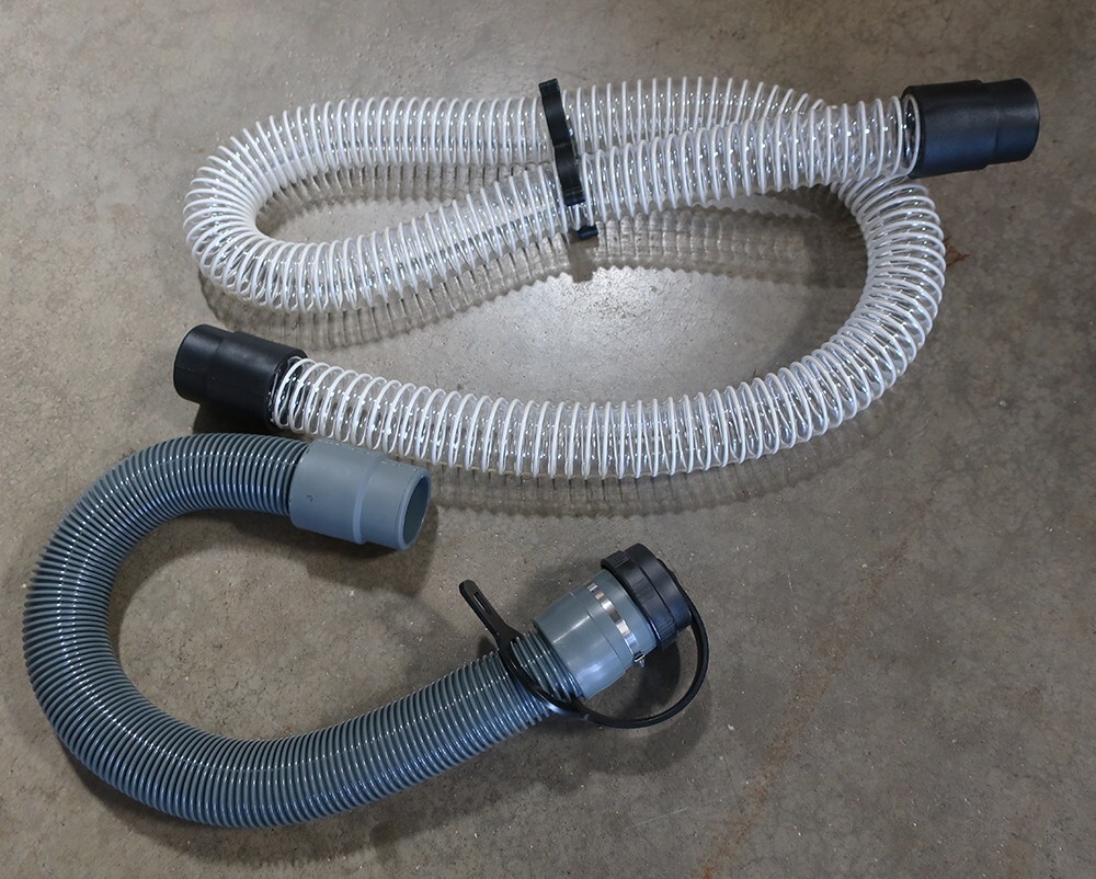 DRAIN+SQUEEGEE HOSE FOR NOBLES SS5, TENNANT T5 SCRUBBERS, REPL 1043538, 1014026