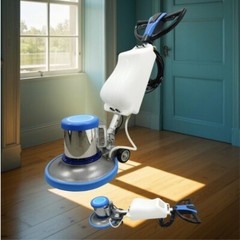 1100W 175RPM Low Noise Floor Cleaning, Polishing & Waxing Machine 110V