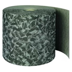 Brady Bm15 Sorbent Roll, 26 Gal, 15 In X 150 Ft, Universal, Gray, Polypropylene