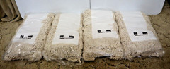 Lot of 4 New Commercial Grade Infinity Twist Dry Dust Mop Head 60″ x 6″ 3A06