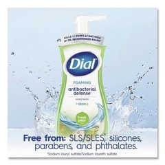 Dial 17000 34721 Antibacterial Foaming Hand Wash – Fresh Pear Scent (8/CT) New