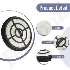 2Pack Replacement Filter 49-90-1963 Compatible with 18V 3 In 1 Backpack Vac…