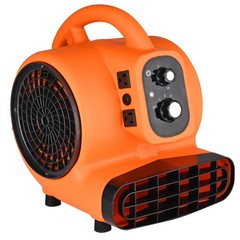Uimoso Floor Blower Fan Air Mover 1000 CFM 3-Speed 1/4 HP Floor Carpet Dryer