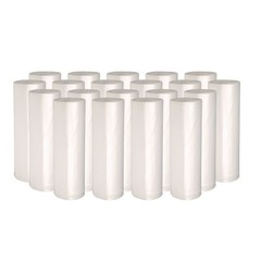 GEN 303613 30-gal. 10 mics Can Liners – Natural (25 Bags/RL, 20 RL/CT) New