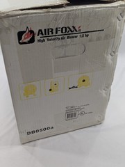 New Open Box AIRFOXX 1/2 HP 500 CEMDB0500a WORKSHOPBLOWER / SPOT C0OLER