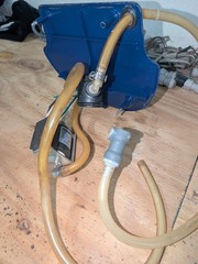 Windsor Karcher iCapsol CRB parts: flojet pump and strainer assembly