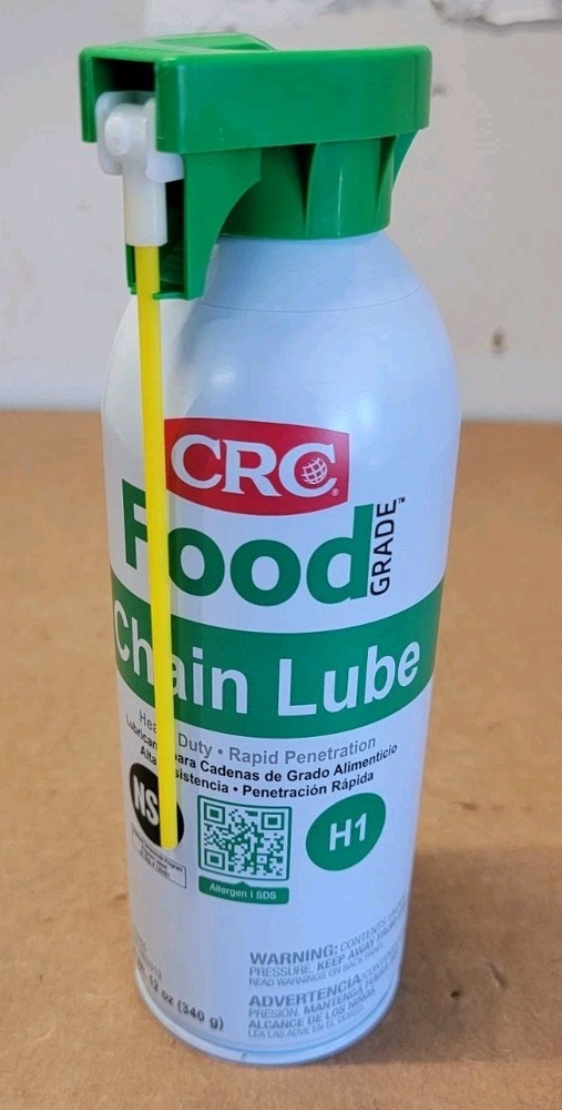 CRC Food Grade Chain Lube 12oz NSF H1 Lot of 11 Perma-Lock Spray