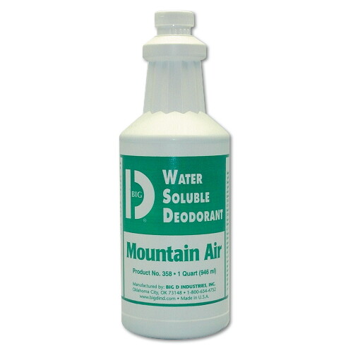 Big D 358 Water Soluble Deodorant, Mountain Air Fragrance, 1 Quart